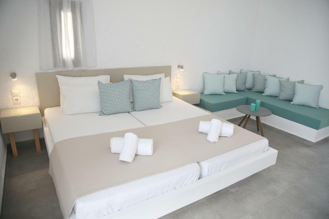 Blue Ocean Apartments Makrýgialos 外观 照片